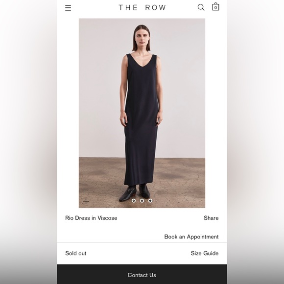 22SS THE ROW Rio Dress ワンピース 22SS THE ROW Rio Dress ワンピース